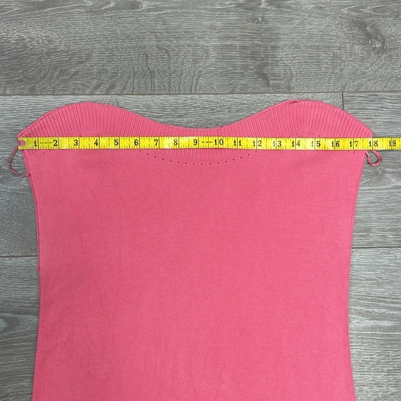 Talbots Cap Sleeve Bateau Neckline Sweater Ribbed Pointelle XS - Picture 4 of 12